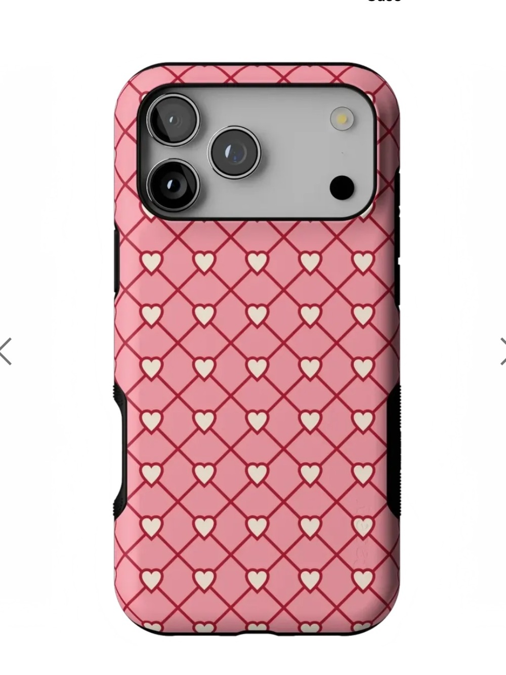 Casely Love Locks Pink Heart Case - iPhone 17 ProMax